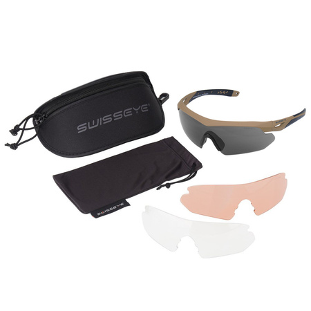 SwissEye - Okulary strzeleckie Nighthawk - Coyote (40292)