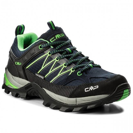 Wyprzedaż - Buty trekkingowe męskie CMP Rigel Low Trekking Shoe WP wodoodporne granatowe (3Q54457-51AK)