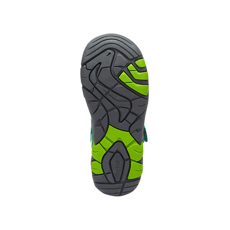 Sandały sportowe dziecięce dla chłopca/dziewczynki Trollkids Kids Kroksand Sandal dark green/light green (266-309)