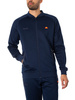 Wyprzedaż - Dres sportowy męski Ellesse Bunero Tracksuit Navy dwuczęściowy bluza spodnie granatowy (SDA14665-429)