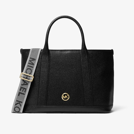 Wyprzedaż - Torebka damska Michael Kors Luisa Medium BLACK czarna (30R4G99S2L)