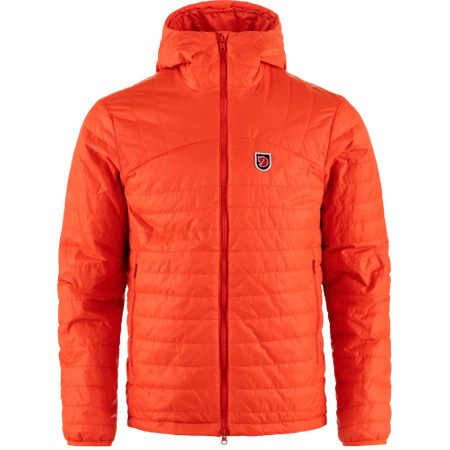 Kurtka ocieplana męska Fjällräven Expedition X-Lätt Hoodie M Flame Orange (F12500157-214)