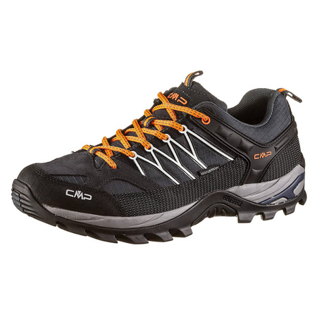 Trekkingi męskie CMP Rigel Low Trekking Shoe WP wodoodporne outdoorowe czarne (3Q54457-56UE)