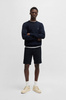 Szorty BOSS Chino-slim-Shorts niebieski (50536723-404)