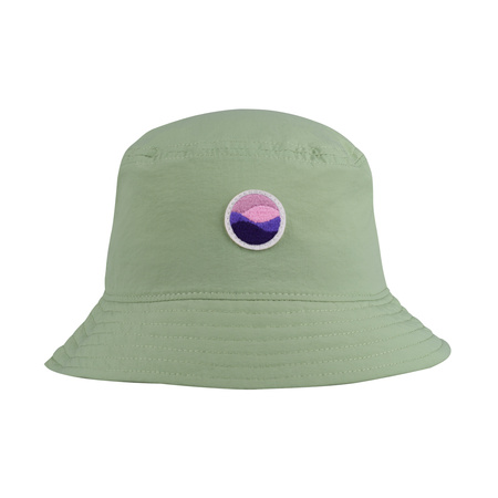 Czapka na lato dziecięca dla dziewczynki Trollkids Girls bucket Hat pistachio green (647-353)