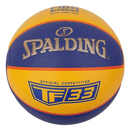 Piłka unisex pomarańczowa Do Koszykówki Spalding TF-33 GOLD (76862Z)
