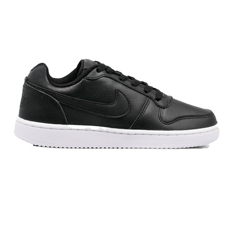 Sneakersy damskie czarne skórzane Nike Ebernon Low (AQ1779-001)