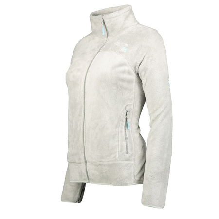 Bluza polarowa damska  ze stójką Geographical Upaline Color Lady BS3 007 szara (WR624F/GN-LIGHT-GREY)