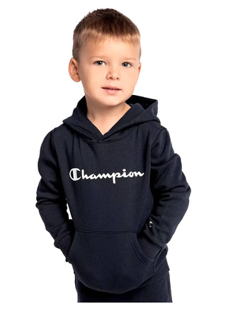 Bluza z kapturem dla dziecka granatowa Champion (305358 BS501)