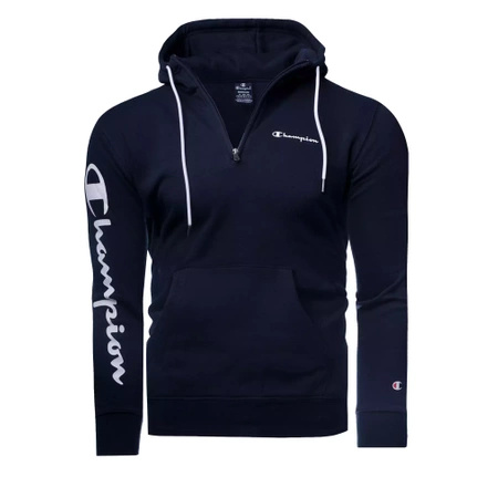 Bluza z kapturem męska granatowa Champion (217930 BS501)