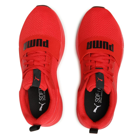 Buty do biegania damskie czerwone Puma WIRED RUN JR (374214 05)