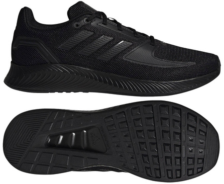 Buty do biegania męskie czarne adidas RUNFALCON 2.0 (G58096)