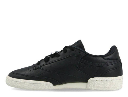 Buty sportowe damskie czarne Reebok Club C 85 Hardware (BS9596)