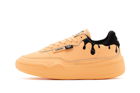 Buty sportowe damskie pomarańczowe adidas Her Court (GY3581)