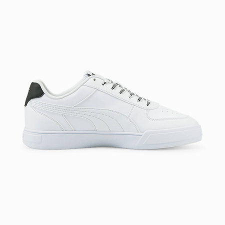 Buty sportowe męskie białe Puma Caven Logomania (383857 01)