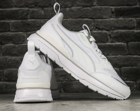 Buty sportowe męskie białe Puma R78 TREK (380728 02)