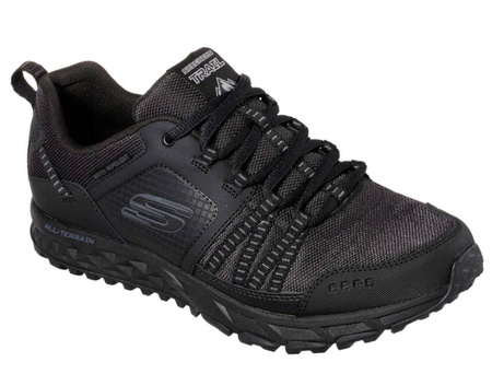 Buty trekkingowe męskie Skechers Escape Plan outdoor czarne (51591-BBK) 