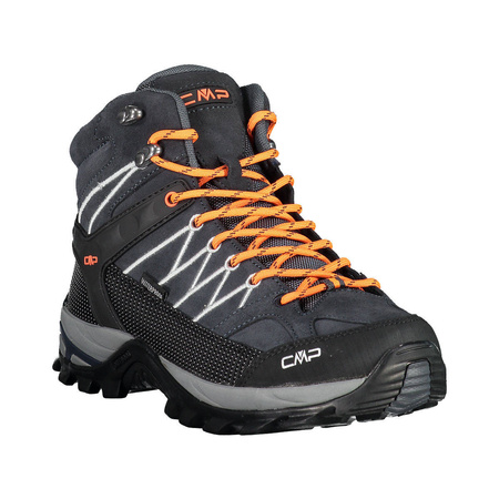 Buty trekkingowe męskie czarne CMP Rigel Mid WP Trekking wodoodporne (3Q12947-56UE)
