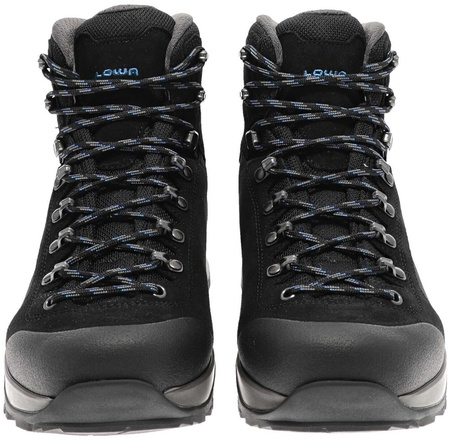 Buty trekkingowe męskie wysokie Lowa VIGO GTX black/blue gore-tex wodoodporne (210708 9940)