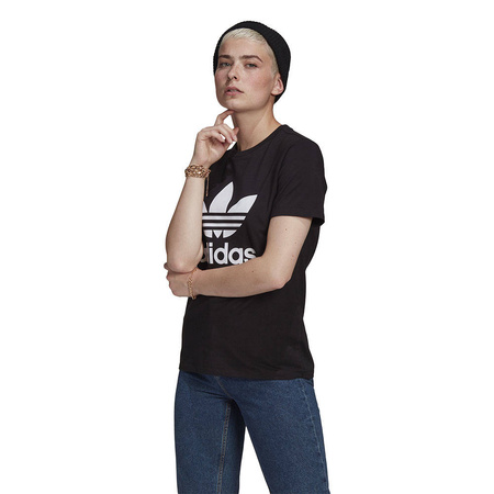 Koszulka damska czarna Adicolor Classic Trefoil (GN2896)