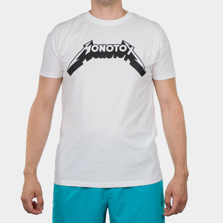 Koszulka męska biała Monotox Metal White (MX21008)