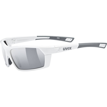 Okulary sportowe polaryzacyjne Uvex Sportstyle 225 ochrona UVA/UVB/UVC białe (53/2/047/8830/UNI)