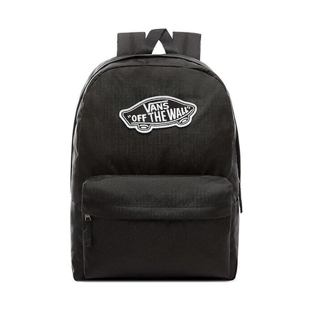 Plecak młodzieżowy miejski Vans Realm Backpack sportowy lifestylowy na laptopa czarny (VN0A3UI6BLK)