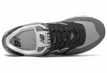 Sneakersy damskie czarne New Balance (WL574WU2)