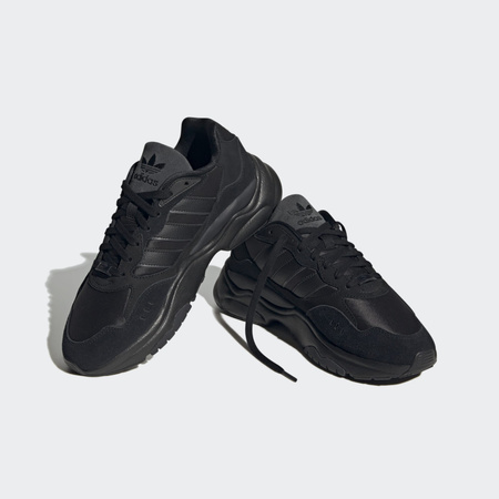 Sneakersy męskie retro adidas RETROPY F90 SHOES CBLACK/CARBON czarne (HP2200)