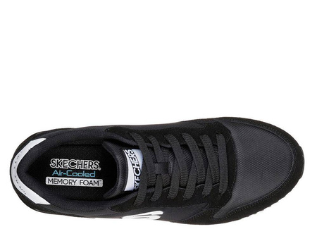 Sneakersy na lato męskie Skechers Waltan Black czarne (52384-BLK)