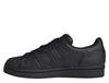 Buty sportowe młodzieżowe Adidas Superstar J sneakersy skórzane czarne (FU7713)