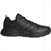 Sneakersy męskie czarne adidas STRUTTER buty sportowe skórzane (EG2656)
